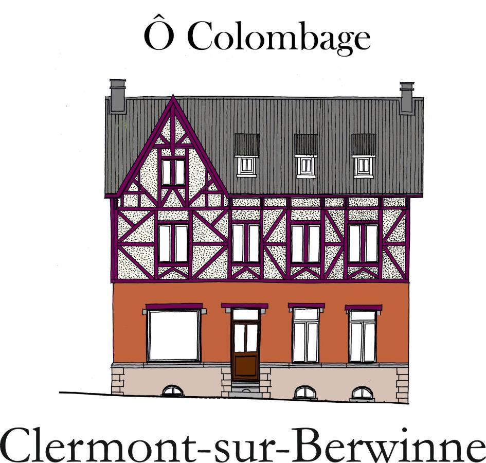 O Colombages Lägenhet Les Biolles Exteriör bild